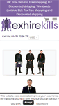 Mobile Screenshot of exhirekilts.com